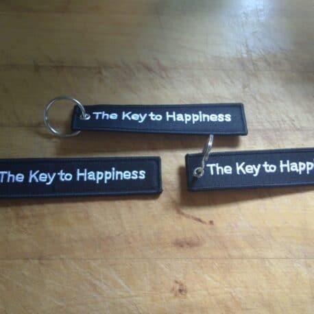 Happy keyring